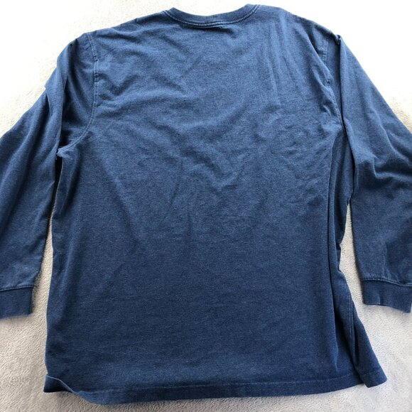 2 Carhartt Men Work T-Shirt Size 3XL Lot Of Two Loose Fit Long Sleeve Pocket Tee - Picture 5 of 9
